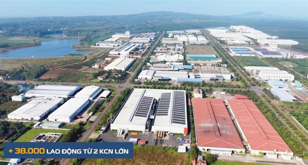 Đất nền full thổ cư cạnh chợ, kcn, đường lê a. gần dt 770b và cao tốc chỉ 879 triệu