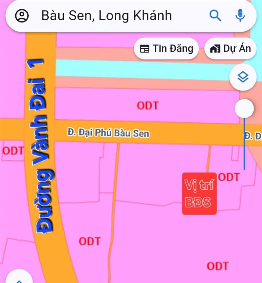 Bán đất thổ cư phường xuân lập  tp. đồng nai. gần trung tâm long khánh,sát vành đai 1. chỉ 1,15 ty