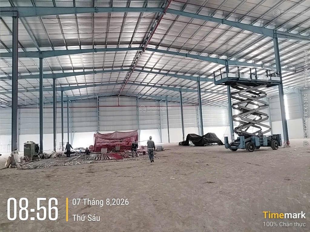 Cho thuê xưởng 4000m2 kcn hải sơn long an, pccc tự động, giá 98 nghìn/m2
