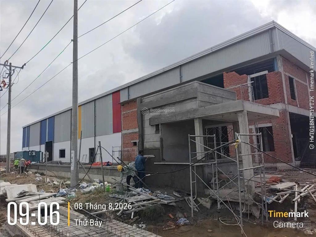 Cho thuê xưởng 4000m2 kcn hải sơn long an, pccc tự động, giá 98 nghìn/m2