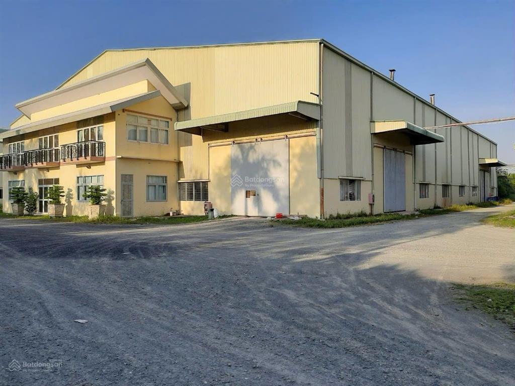 Cho thuê kho xưởng dt linh động từ 1.000m2 long cang, long an, cont 24/7, pccc đầy đủ  giá 75k/m2