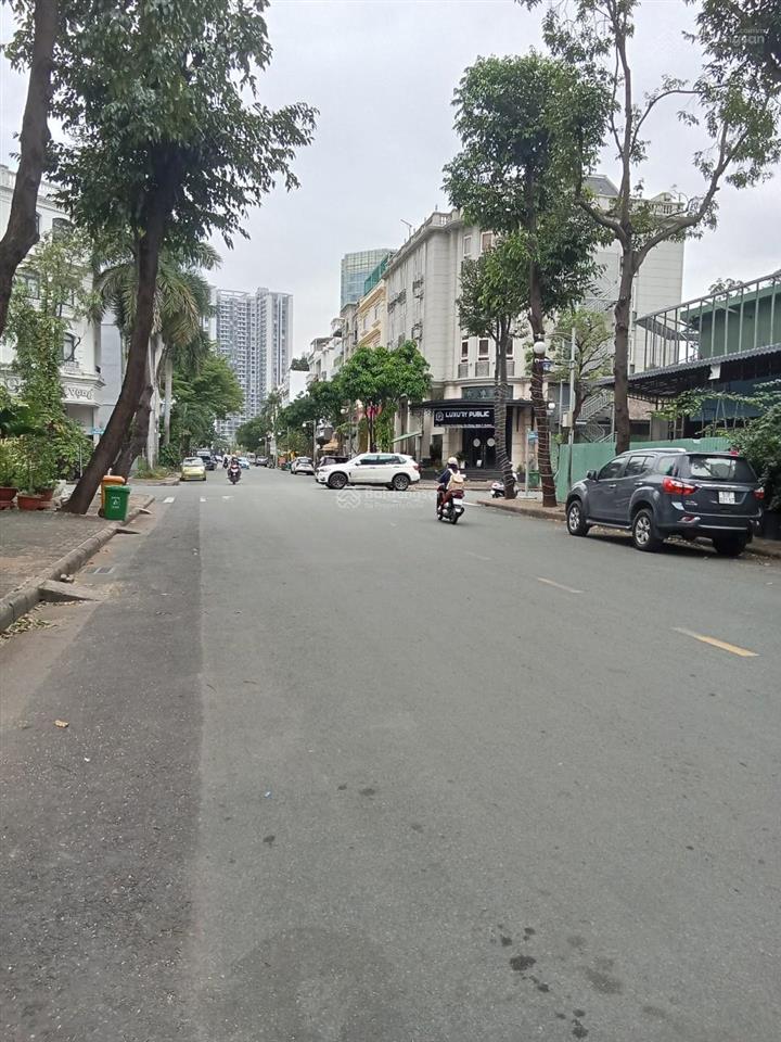 Bán đất biệt thự phú mỹ hưng, 48,5 tỷ, 126m2, khu kinh doanh sầm uất, mặt tiền 7m