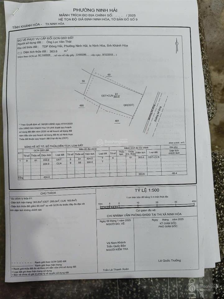 Bán đất nghỉ dưỡng mặt biển dốc lết 200m² thổ cư, sát khu du lịch lớn, giá tốt có thương lượng