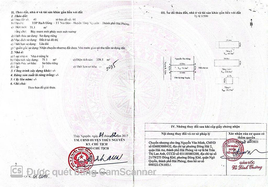 Chính chủ cần bán căn nhà độc lập 5 tầng tại núi đèo  thuỷ nguyên  hải phòng