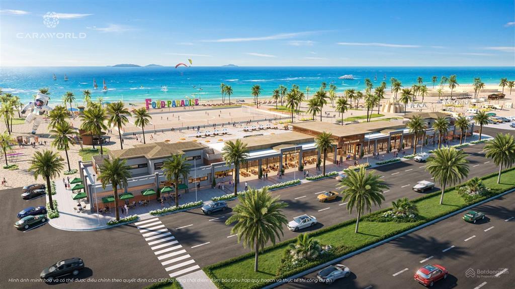 Bán căn nhà phố sd 203m2, xây dựng 1 trệt + 2 lầu, full nội thất, cạnh sân bay, view biển cam ranh