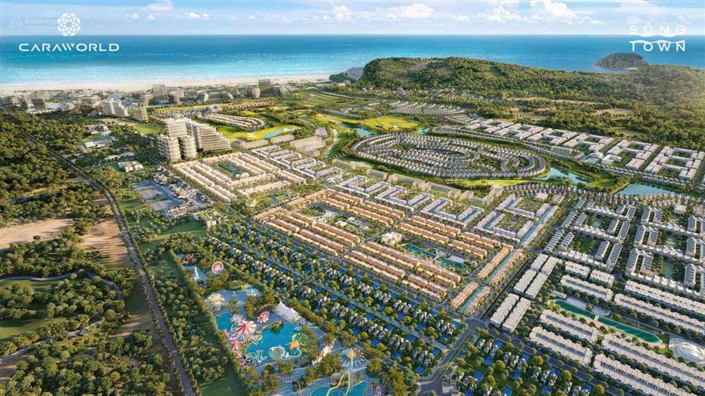 Bán căn nhà phố mt 30m, full nội thất, 1 trệt 2 lầu liền kề sân bay cam ranh, view biển. sổ riêng