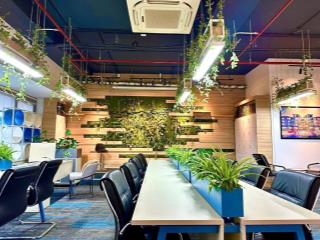 Văn phòng trọn gói tại b2, sala, q2, 73m2, full nội thất decor đẹp, lối đi riêng, 30 triệu/tháng