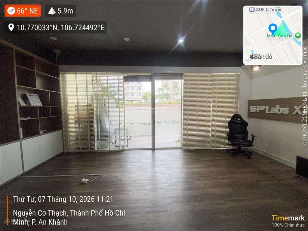 Văn phòng tại sala đường lớn nguyễn cơ thạch, full nt, chỉ 23tr/tháng gồm pql và nước, thương lượng