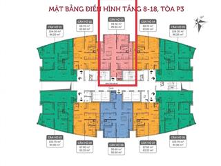  bán căn 803 toà ip3  chung cư imperial 360 giải phóng   0968 953 ***