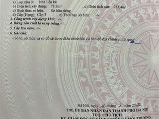 Chính chủ tôi cần bán gấp lk 99m2 mt 6,6m x 4 tầng đường 30m the manor central park, giá thỏa thuận