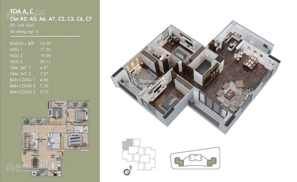 Chính chủ cần bán căn 3pn/168m2, view lotte. udic westlake võ chí công