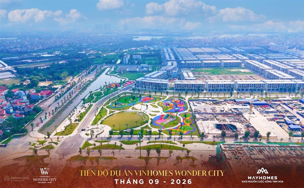 Ngộp bank. chính chủ cần bán lại căn shophouse 104m2. đường 13m. giá 16 tỷ. vinhomes đan phượng
