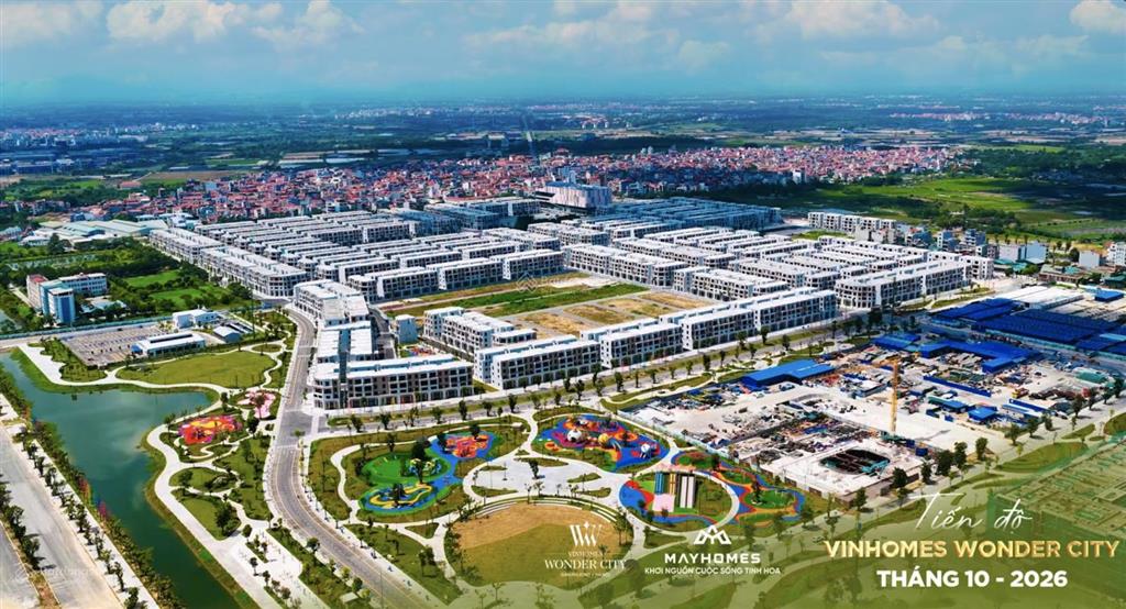 13,x tỷ. sở hữu liền kề 96m2. giãn xây. cách công viên 30m. pháp lý chuẩn. vinhomes wonder city