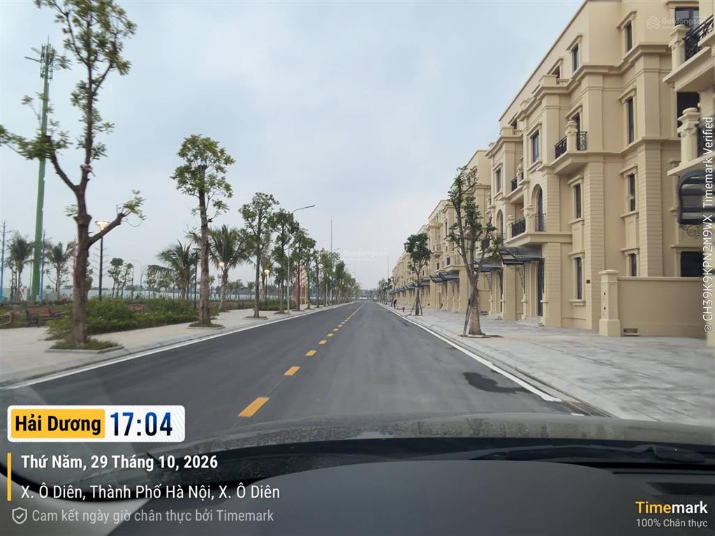 17 tỷ ! chính chủ bán căn góc 120m2, hướng đông nam, ko lỗi lầm, sân vườn rộng. vinhomes đan phượng