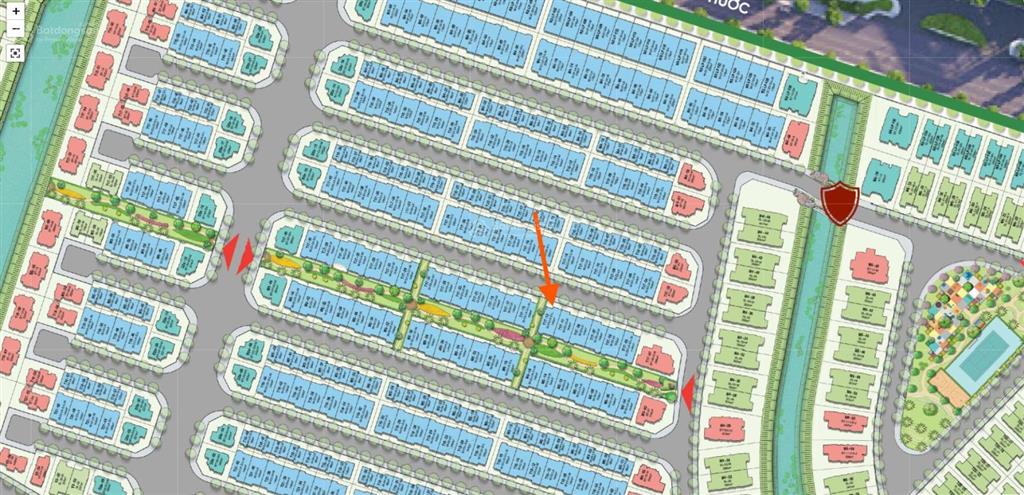 Shophouse t1713 vinhomes grand park | view vườn hoa xung quanh nhà