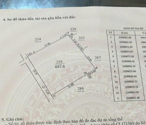 Bán 647m2 đất thôn nhân sơn  xã đại xuyên  tp hà nội  giá 16 tỷ
