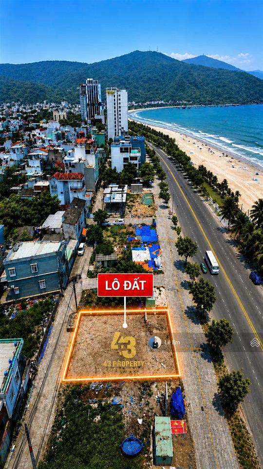 Giá tốt  bán cặp đất mặt tiền biển hoàng sa  biển mỹ khê mân thái  sơn trà  đà nẵng