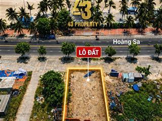 Giá tốt  bán cặp đất mặt tiền biển hoàng sa  biển mỹ khê mân thái  sơn trà  đà nẵng
