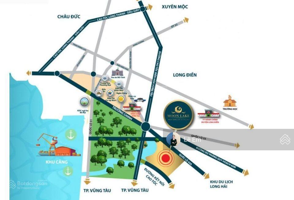 Bán đất nền khu dân cư moonlake giá tốt  long điền  thành phố hồ chí minh