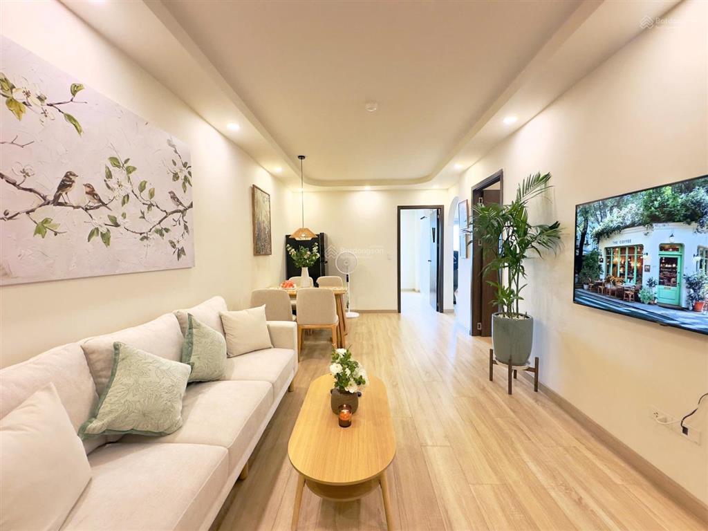 Căn hộ ct3 hud phước long, 2pn full nội thất đẹp mới tinh, phù hợp gia đình xách vali vào ở ngay.