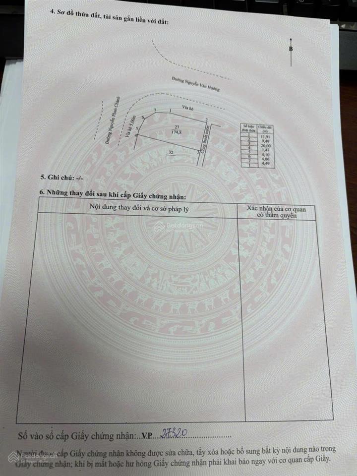 Bán đất 2 mặt tiền nguyễn phan chánh và nguyễn văn hưởng khu phú mỹ an