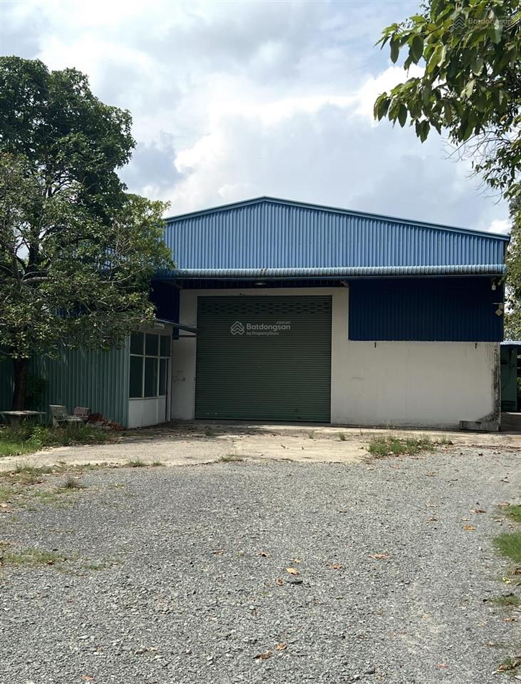 Cho thuê xưởng khuôn viên 1900m. tân an hội. củ chi