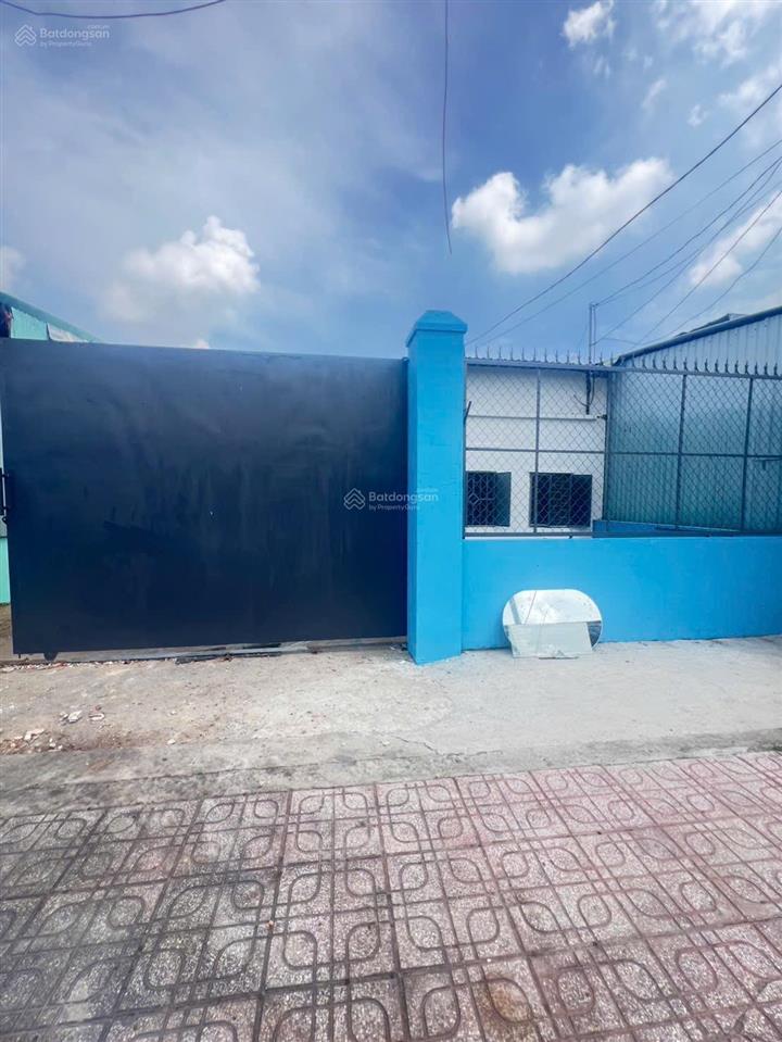 Cho thuê xưởng 500m2 mt nguyễn thị thử, xuân thới sơn, hóc môn