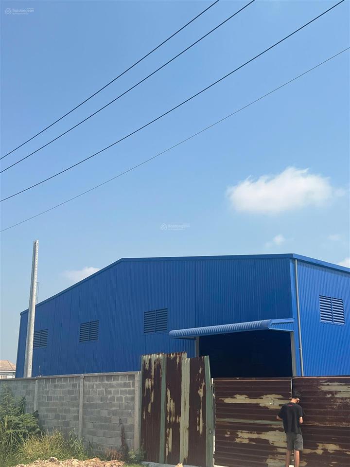 Cho thuê xưởng 3000m². mỹ hạnh nam. đức hòa. long an