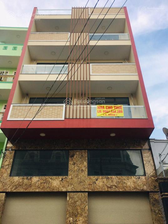 Cho thuê nhà mặt tiền đường hậu giang, q6. dt 8x25m, 6 lầu, thang máy giá 79tr,  0907 448 ***