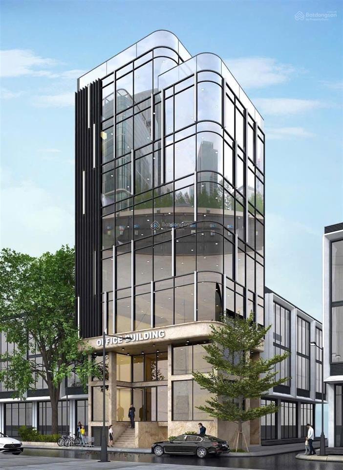 Cho thuê toà nhà mới tinh mp trung phụng  đống đa. dt 220m2, 5t, 1 hầm, mt 10m, thang máy, pccc