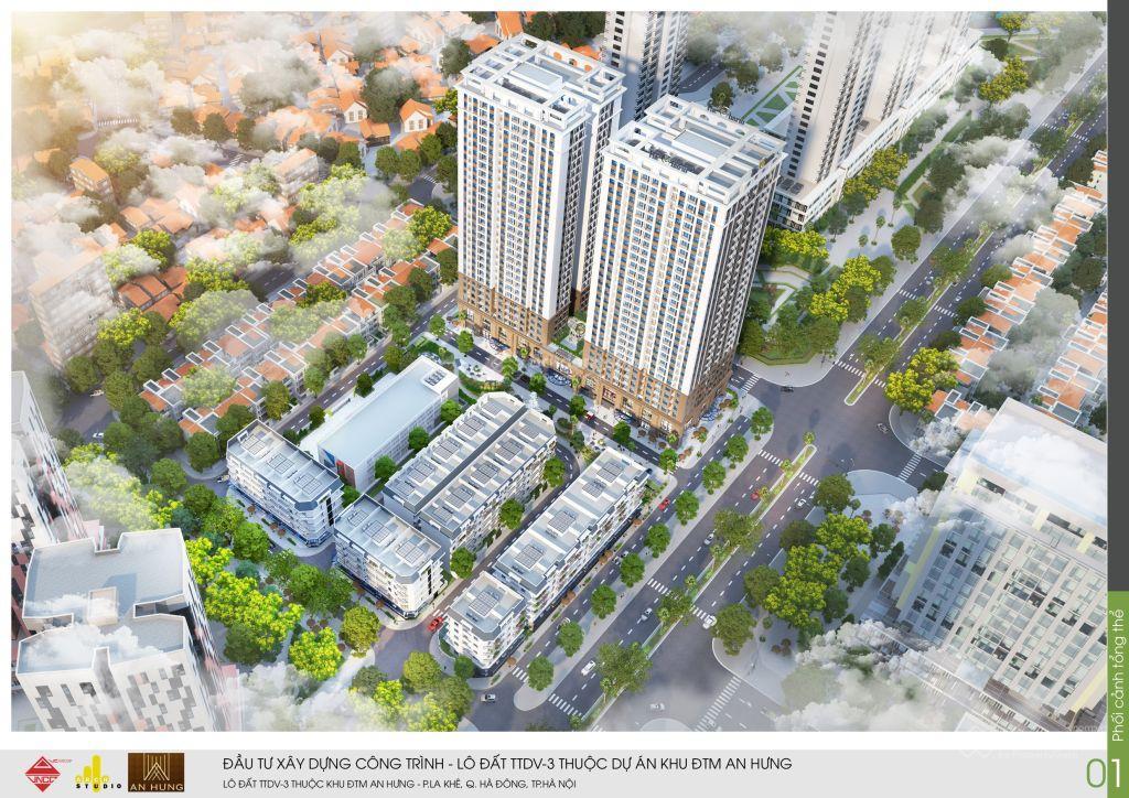Mbkd & shophouse the charm an hưng. vị trí đẹp nhất khu dương nội  mt rộng kd gì cũng ra tiền