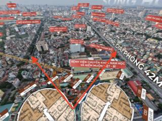 Bán căn hộ 76m2 rẻ hơn giá chủ đầu tư 700 triệu tại the queen 360 giải phóng