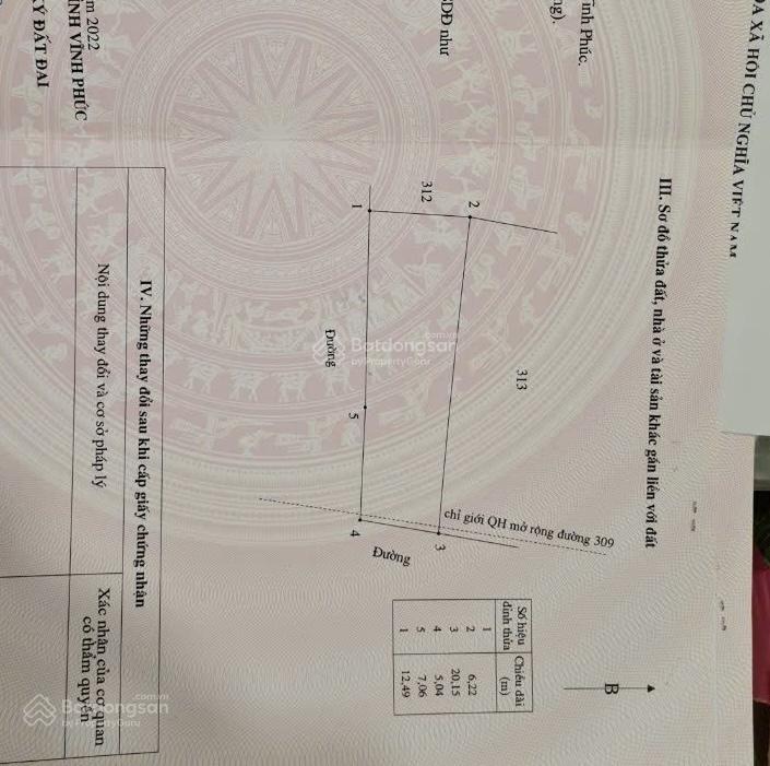 Bán đất tam quan  tam đảo  vĩnh phúc | 110m² | mt rộng | giá chỉ 2,5 tỷ