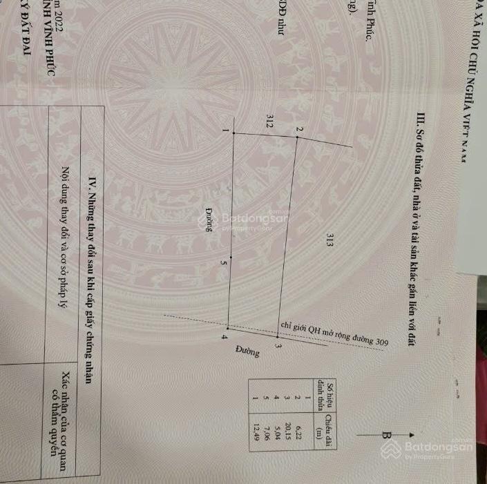 Bán đất tam quan  tam đảo  vĩnh phúc | 110m² | mt rộng | giá chỉ 2,5 tỷ