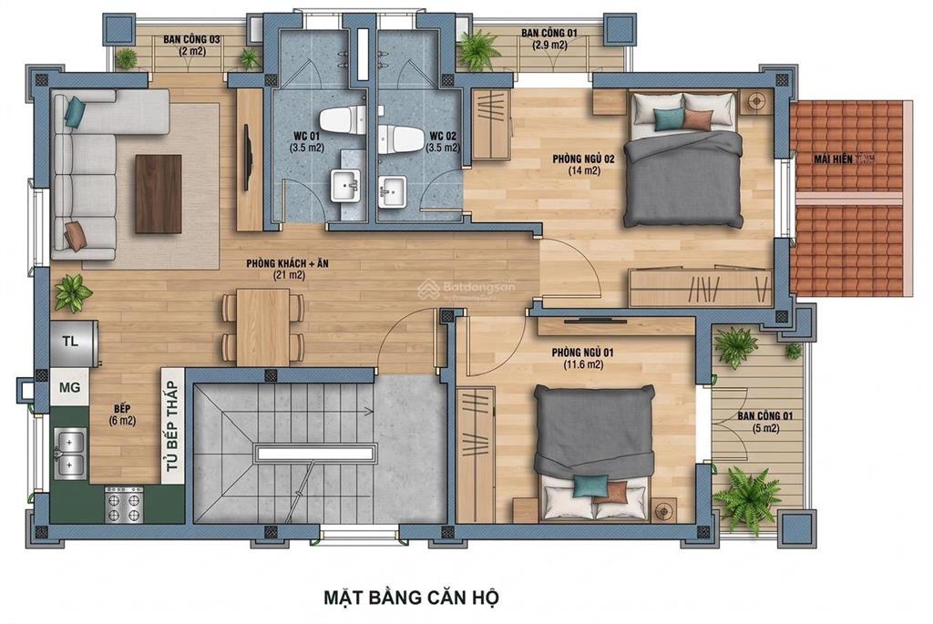 Cho thuê biệt thự làm văn phòng kết hợp ở gần kcn tiên sơn