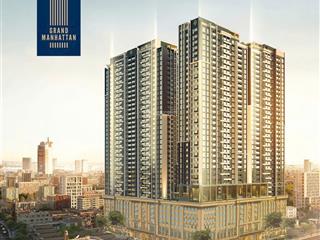 Chuyển nhượng căn hộ quận 1 the grand manhattan, 3pn, 2wc, 96m2 giá 17,5 tỷ, pkd novaland