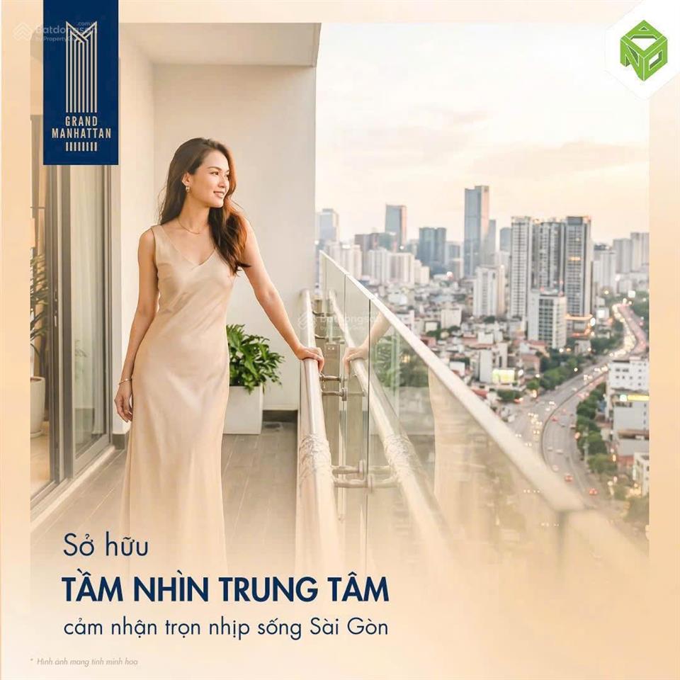 Chuyển nhượng căn hộ quận 1 the grand manhattan 3pn, 2wc, 96m2 giá 17,5 tỷ, pkd novaland