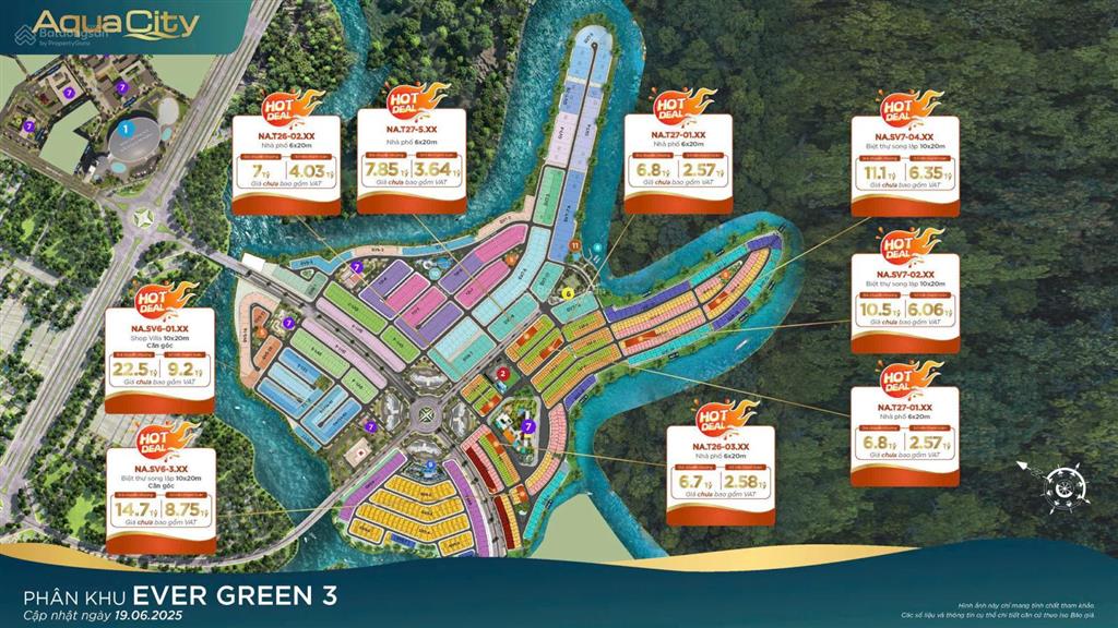 Bán nhà mặt phố aqua city, long hưng, tp. biên hòa, đồng nai, 6,1 tỷ, 120m2