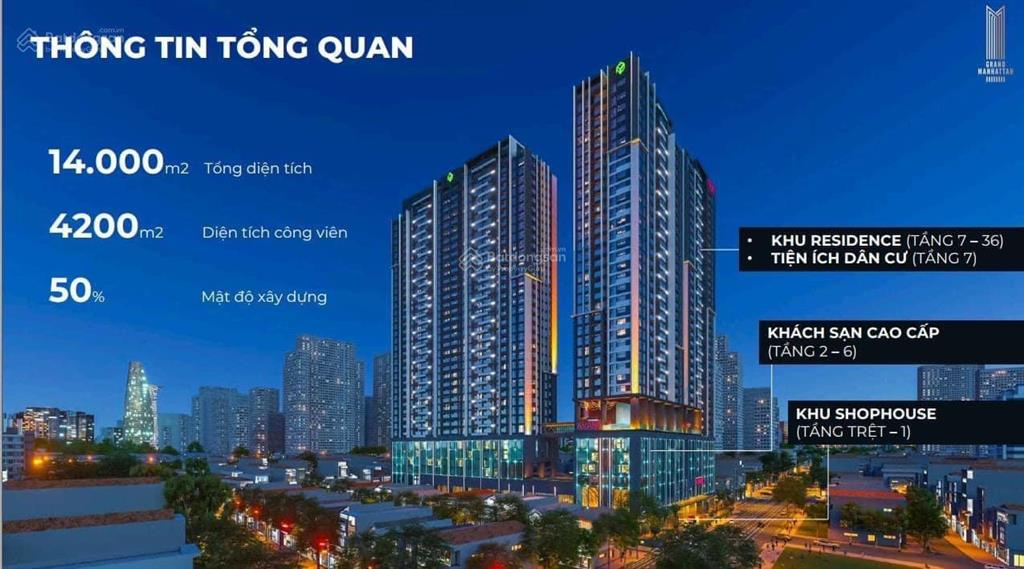 Bán gấp the grand manhattan, quận 1  17,9 tỷ  căn hộ cao cấp 3pn, 96m2, pkd novaland