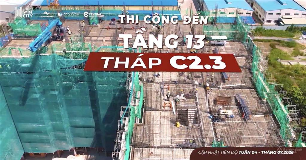 The win city giỏ hàng cđt  hỗ trợ gốc lãi 100% trong 2 năm  giá 1,5 tỷ/căn  tặng nt an cường