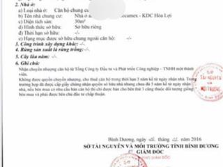 Becamex hòa lợi, lầu 2 sổ hồng 455 triệu. toàn quốc mua được. cho thuê được 2,2 triệu/tháng