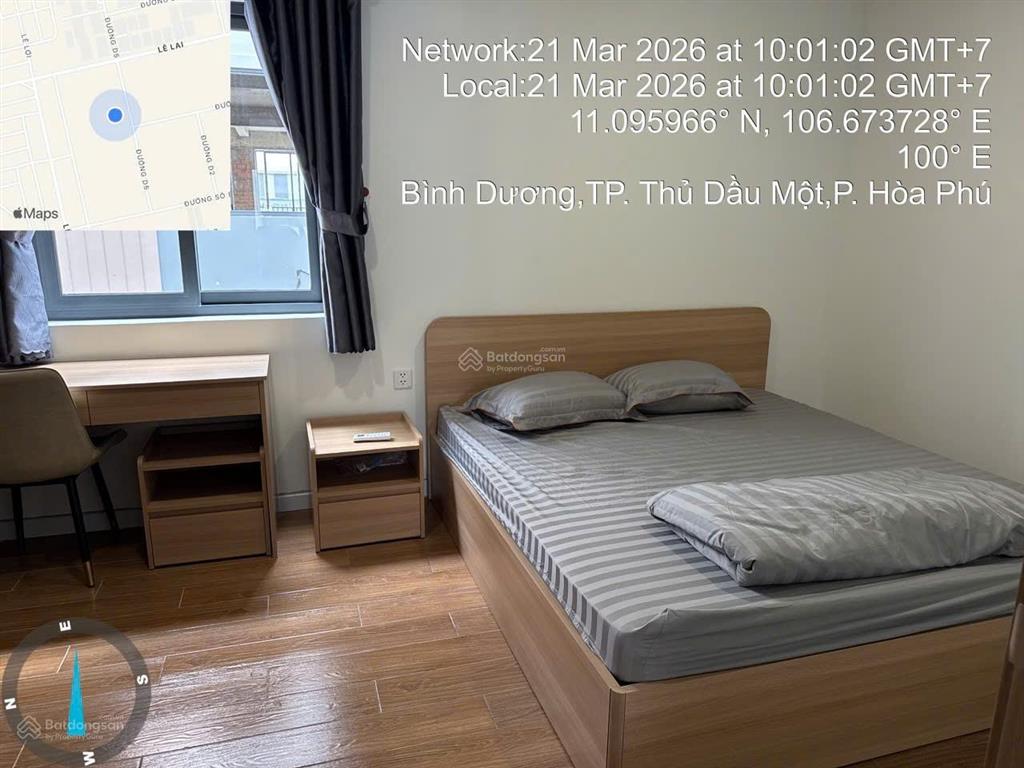 Cho thuê lâu dài nhà khome, đường d5, phường bình dương, tp hcm, full nội thất 12 triệu / th