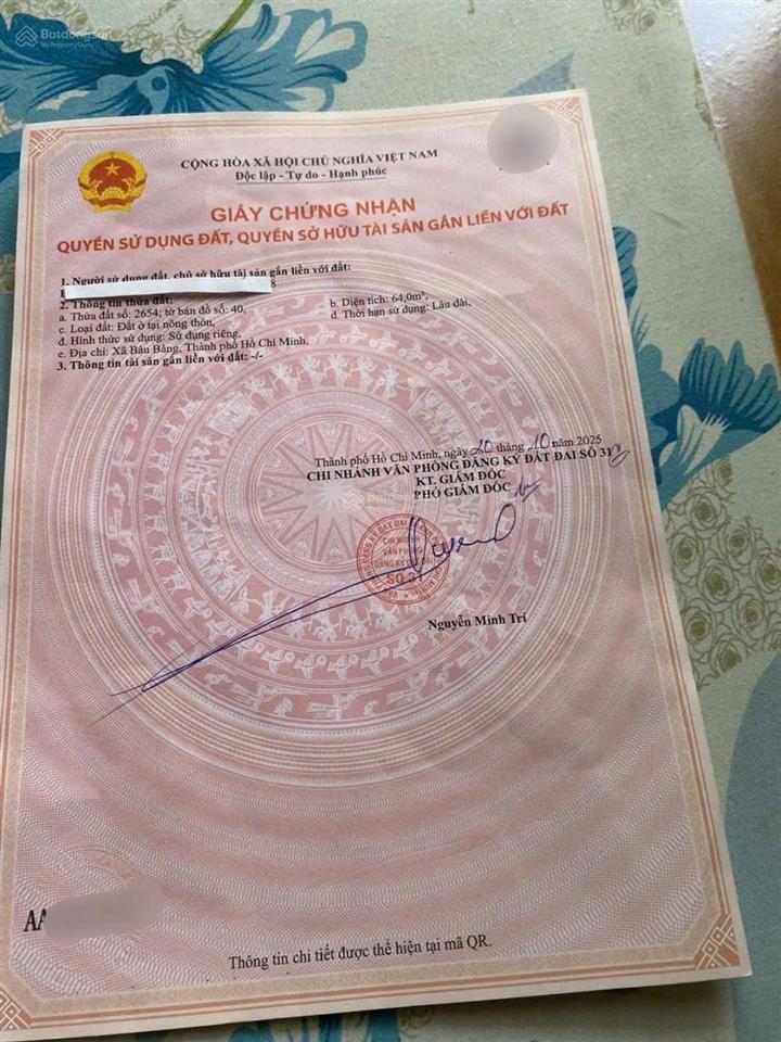 Khu nhà ở nam long 3, dt 64 m2 bao sổ hồng 570 triệu là 100% tiền không phát sinh chi phí (9829b)