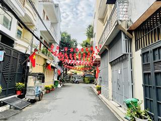 Nhà thuê mới ngay hoàng hoa thám 45m2 2pn 3wc, xe tải đỗ cửa ngang 6.3mét có sân kinh doanh