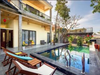 Nhà 4pn, có hồ bơi cho thuê tại khu tđc làng chài, chỉ 35tr/th 200m2