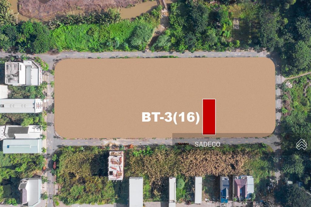 Siêu phẩm nền biệt thự bt3  16 kdc long hậu 10x28m khai thác dòng tiền chỉ hơn 18tr/m2