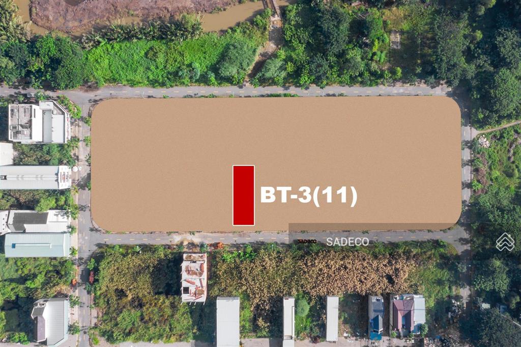 Trú ẩn dòng tiền an toàn với đất nền shr kdc long hậu bt3  11, 18.2tr/m2 giá tốt nhất dự án