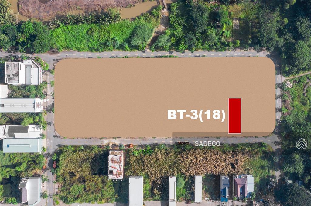 Bán nền biệt thự 280m2 mt shr ưu thế hướng nam phong thủy giải pháp sống mát mẻ, vượng khí