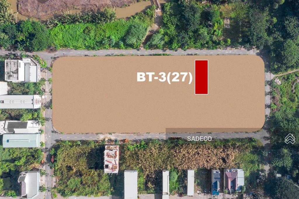 Bán nền "vườn trong phố" với 280m2 (10x28m)  18,2tr/m2  shr (công chứng ngay)