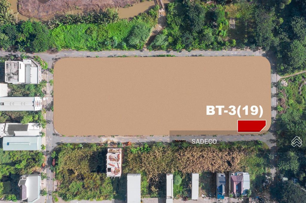 Bán đất nền góc kdc long hậu, nhỉnh 20 triệu/m2, 212,5m2  shr (công chứng ngay)